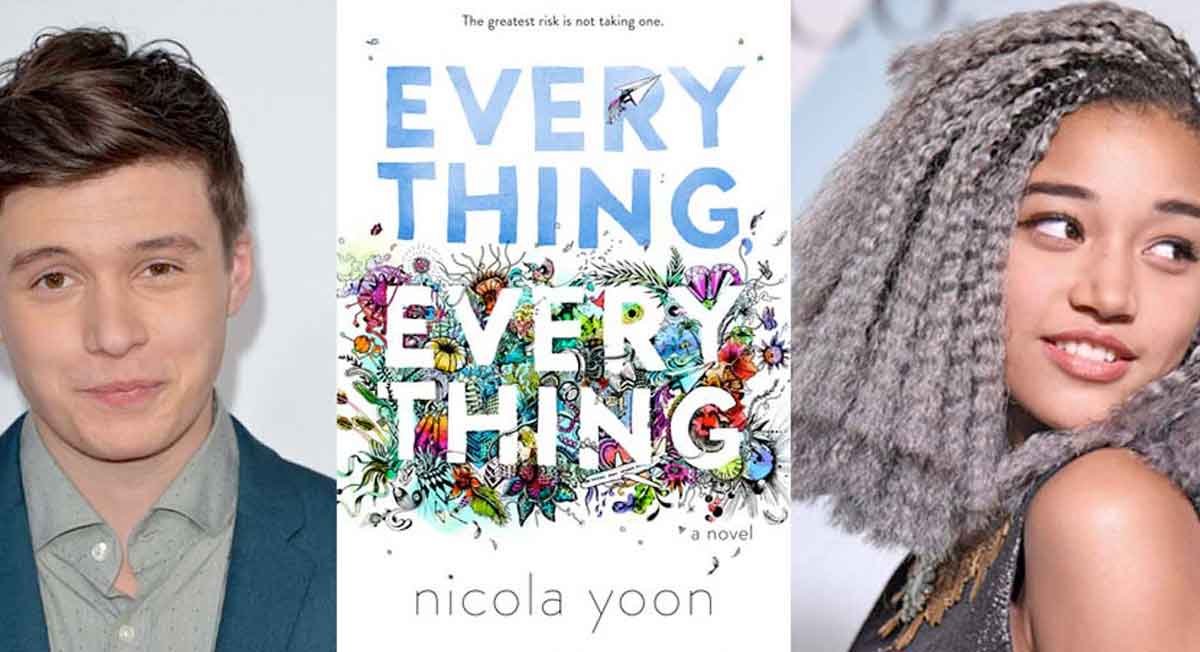 Everything everything everything everything like. Амандла Стенберг и ник Робинсон. Nicola Yoon everything everything characters. Весь этот мир книга о персонажах.